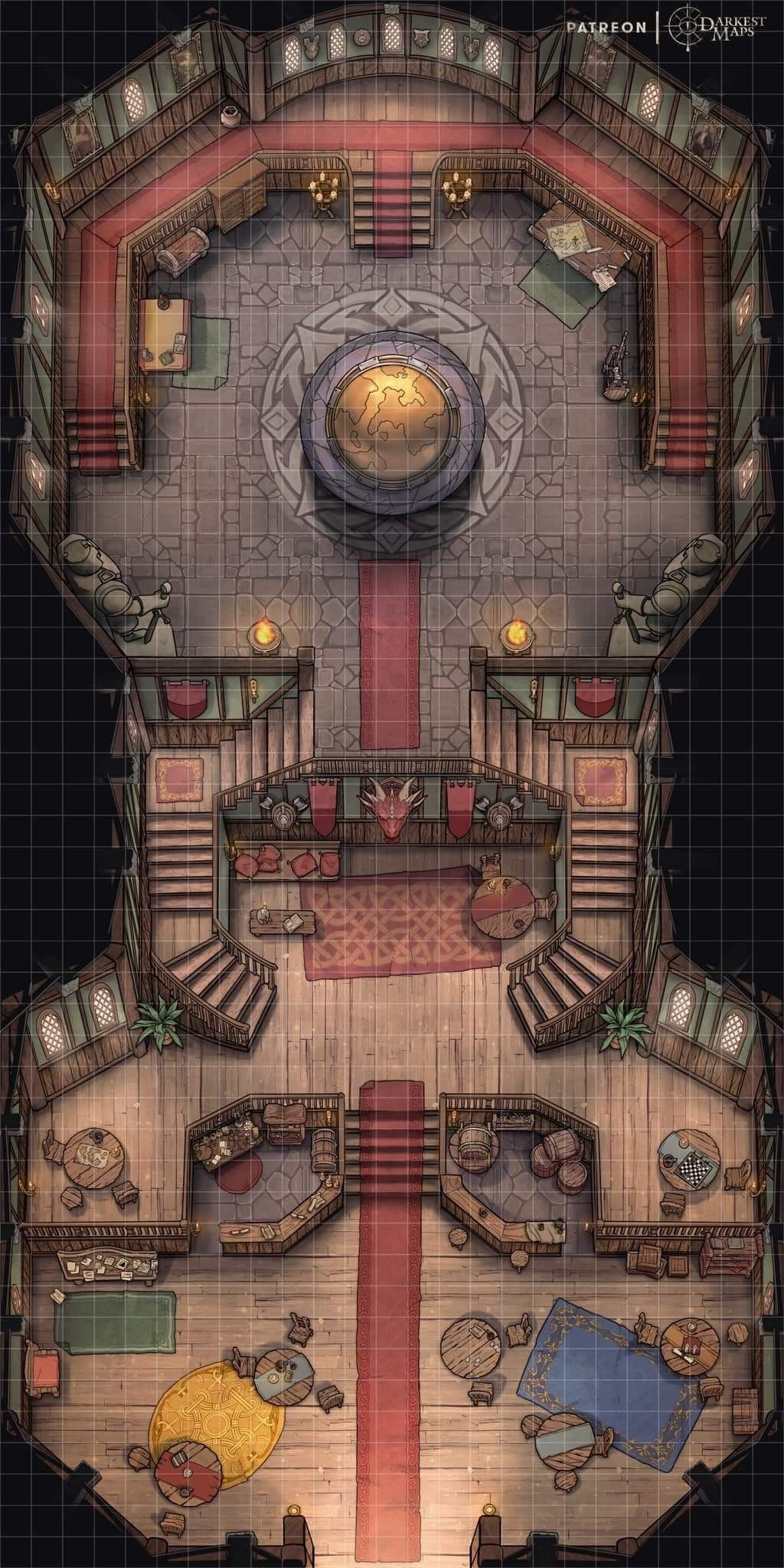 Mini-mapa: Taverna Térreo